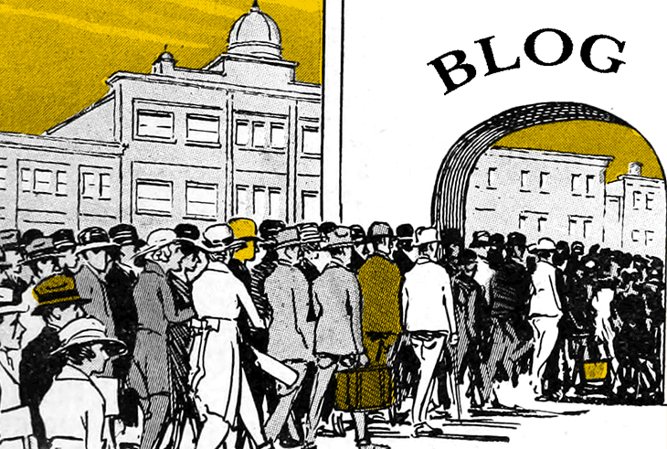 Illustration of a queue