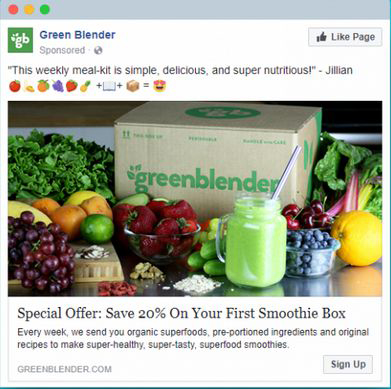 Green Blender post