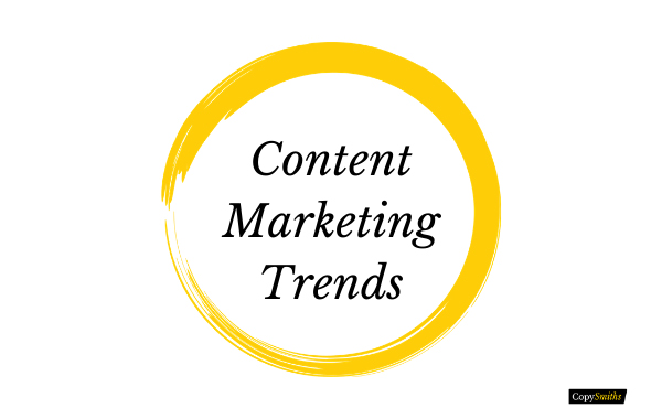 Content marketing trends