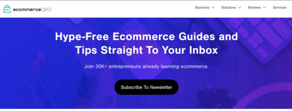 eCommerce CEO blog