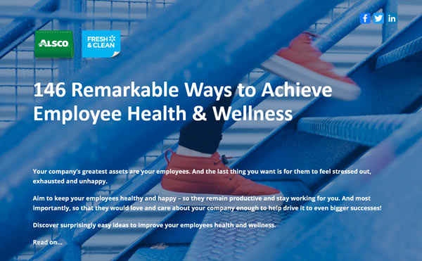remarkable ways to achieve employee health and wellness