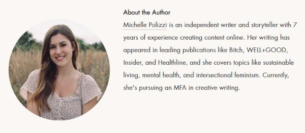 short bio about author Michelle Polizzi