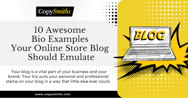 10 awesome bio examples your online store blog should emulate LinkedIn promo
