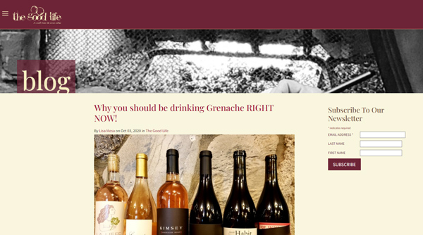 curiosity makes this winery blog title clickable