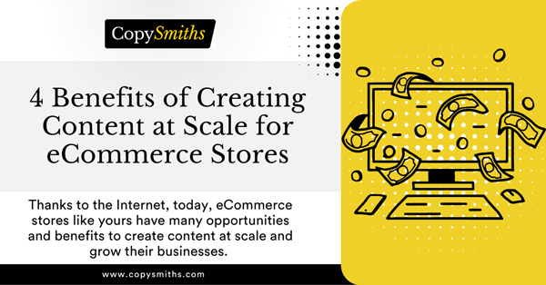 share on LinkedIn 4 benefits of creating content scale