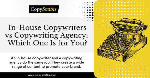 share on LinkedIn in house copywriters vs copywriting agency